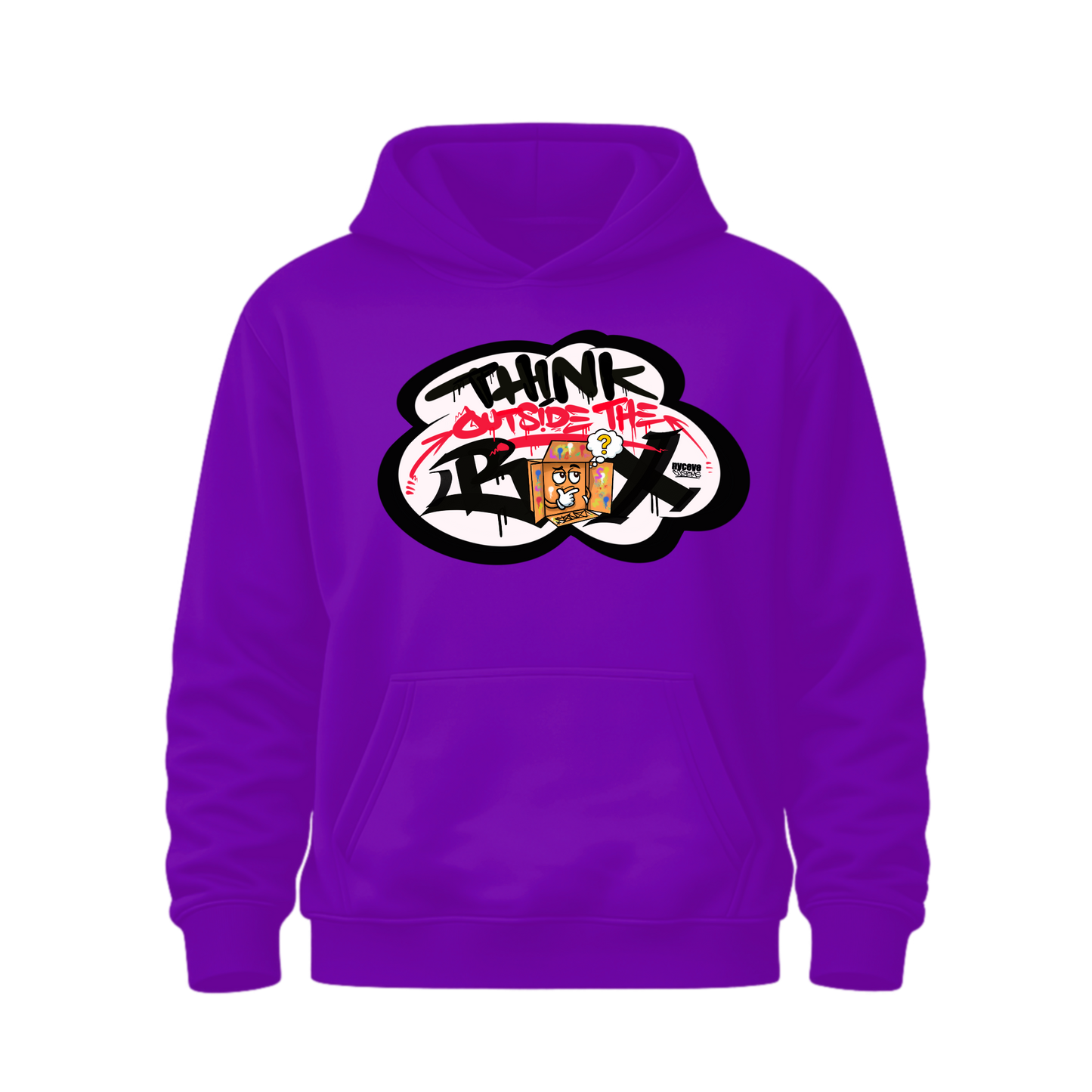 THINK OUTSIDE THE BOX HOODIES