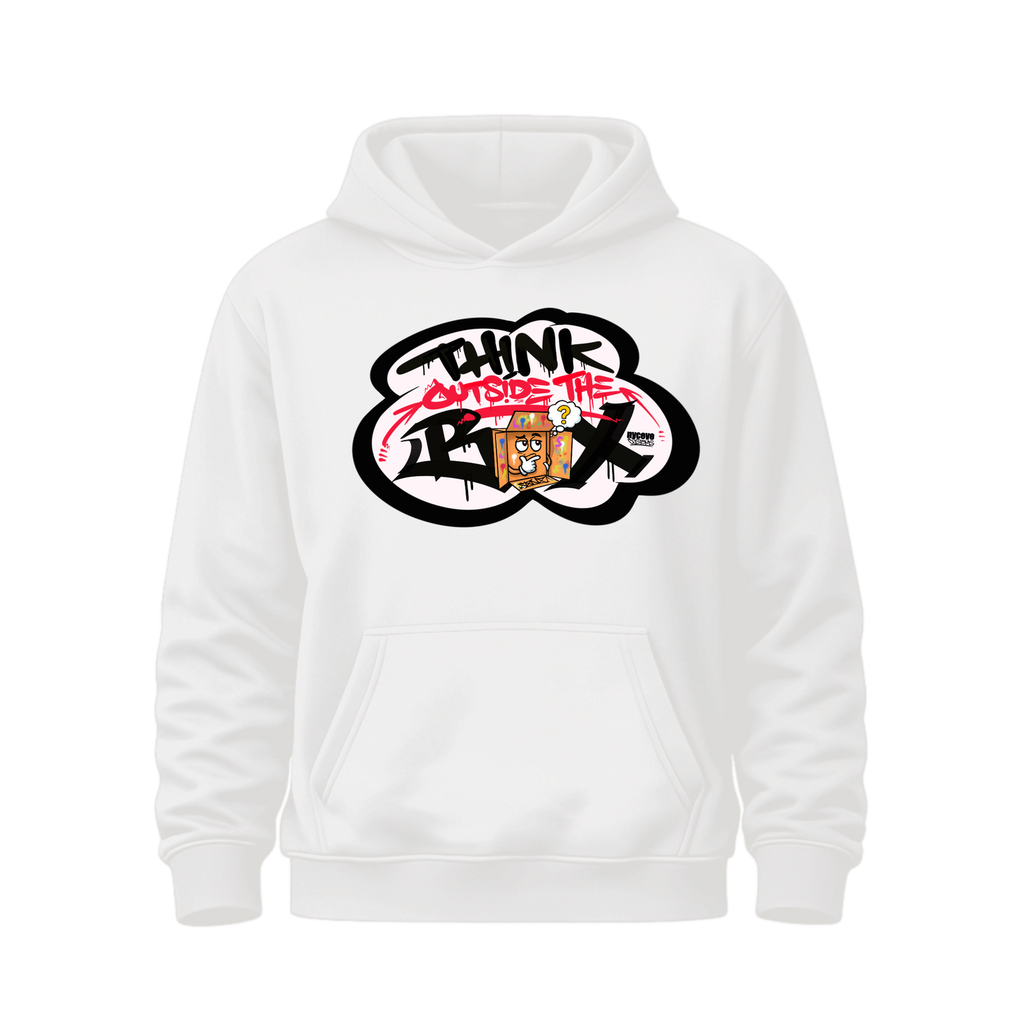 THINK OUTSIDE THE BOX HOODIES