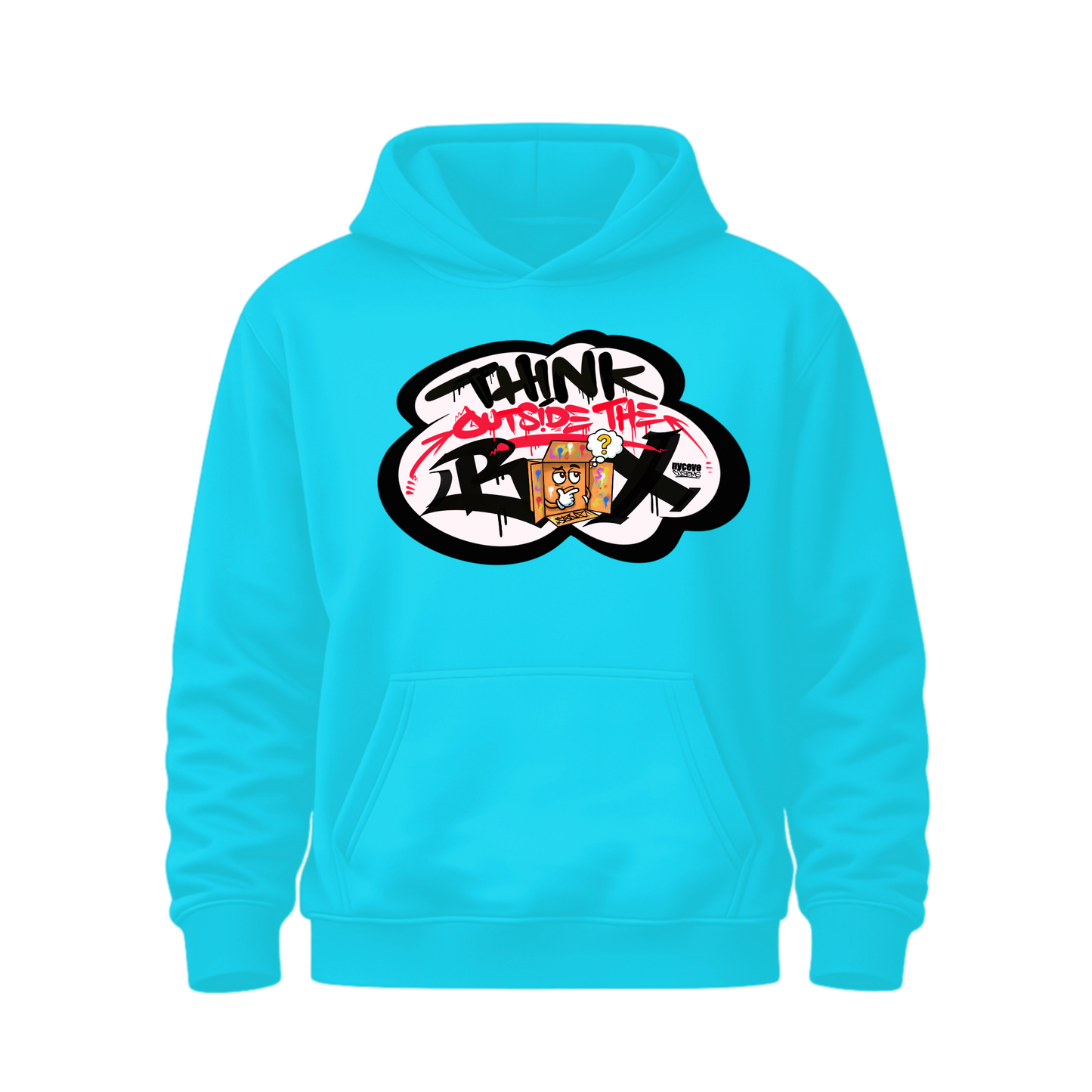 THINK OUTSIDE THE BOX HOODIES